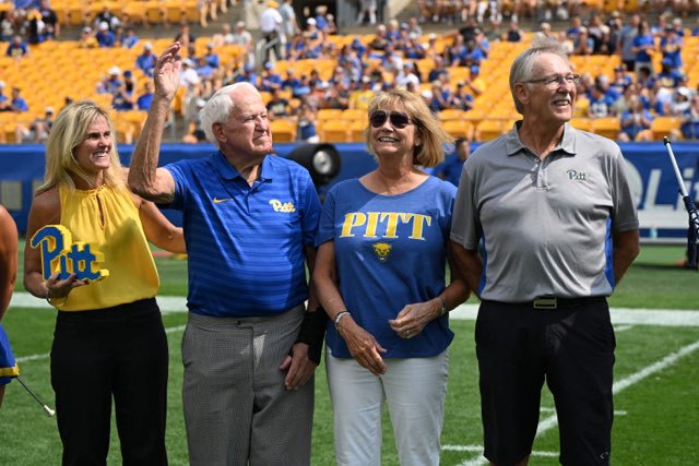 Bethel Family Foundation Recognized At Pitt Football Home Opener